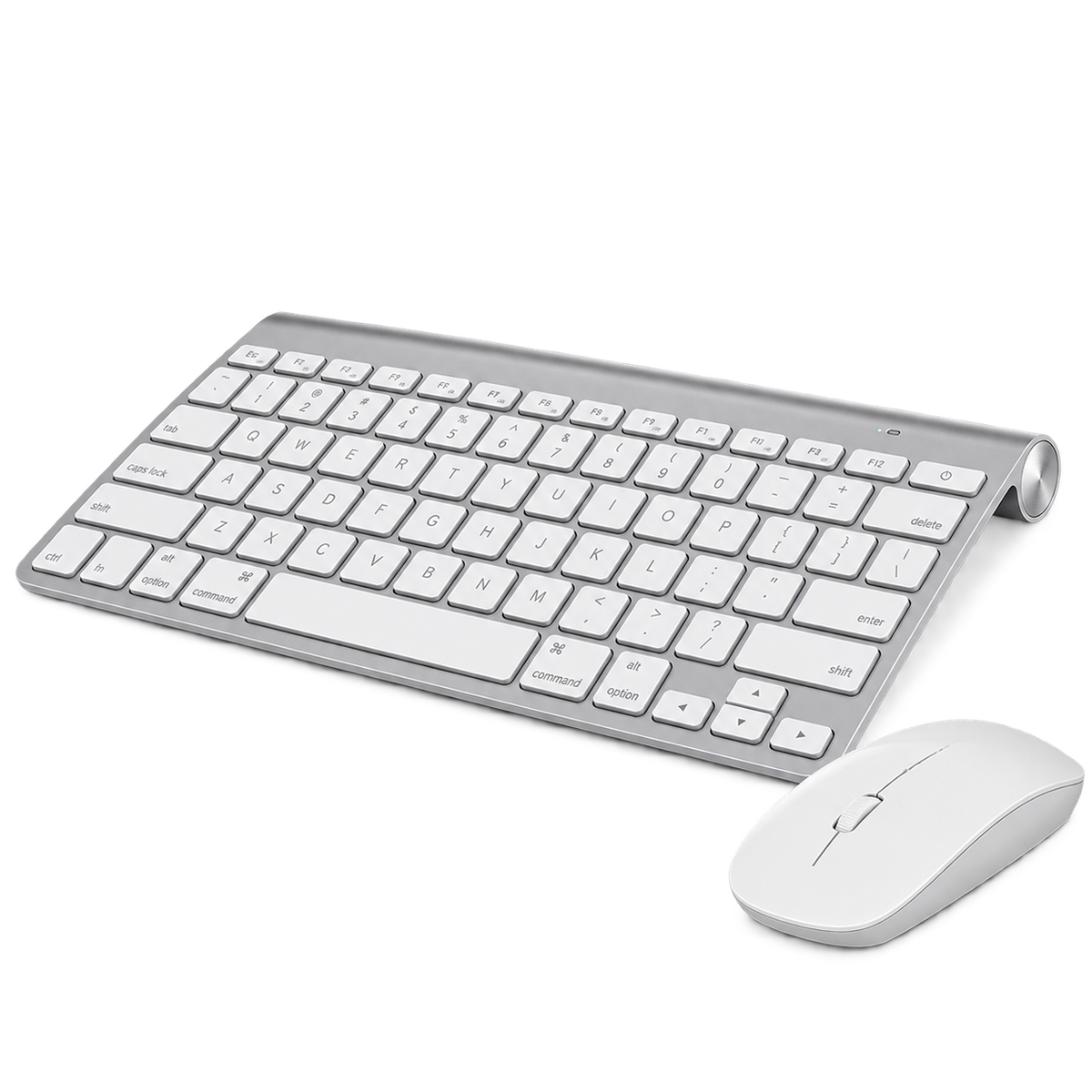Usb Slim Mouse Mini Wireless Keyboard