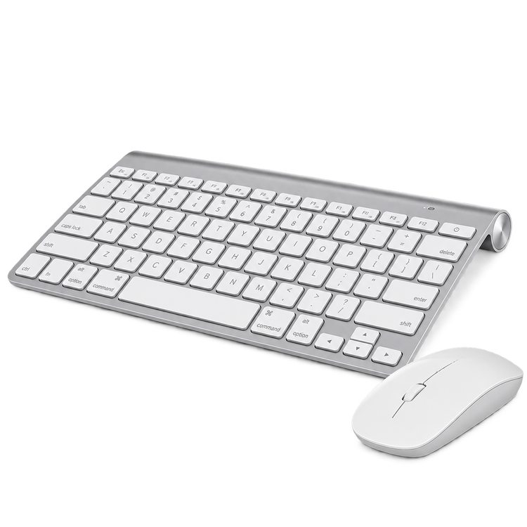 Usb Slim Mouse Mini Wireless Keyboard
