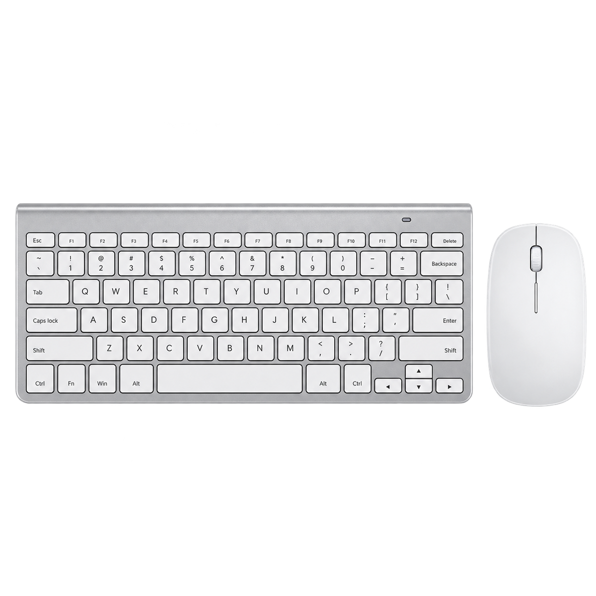Usb Slim Mouse Mini Wireless Keyboard
