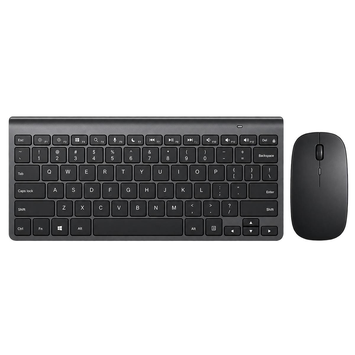 Usb Slim Mouse Mini Wireless Keyboard
