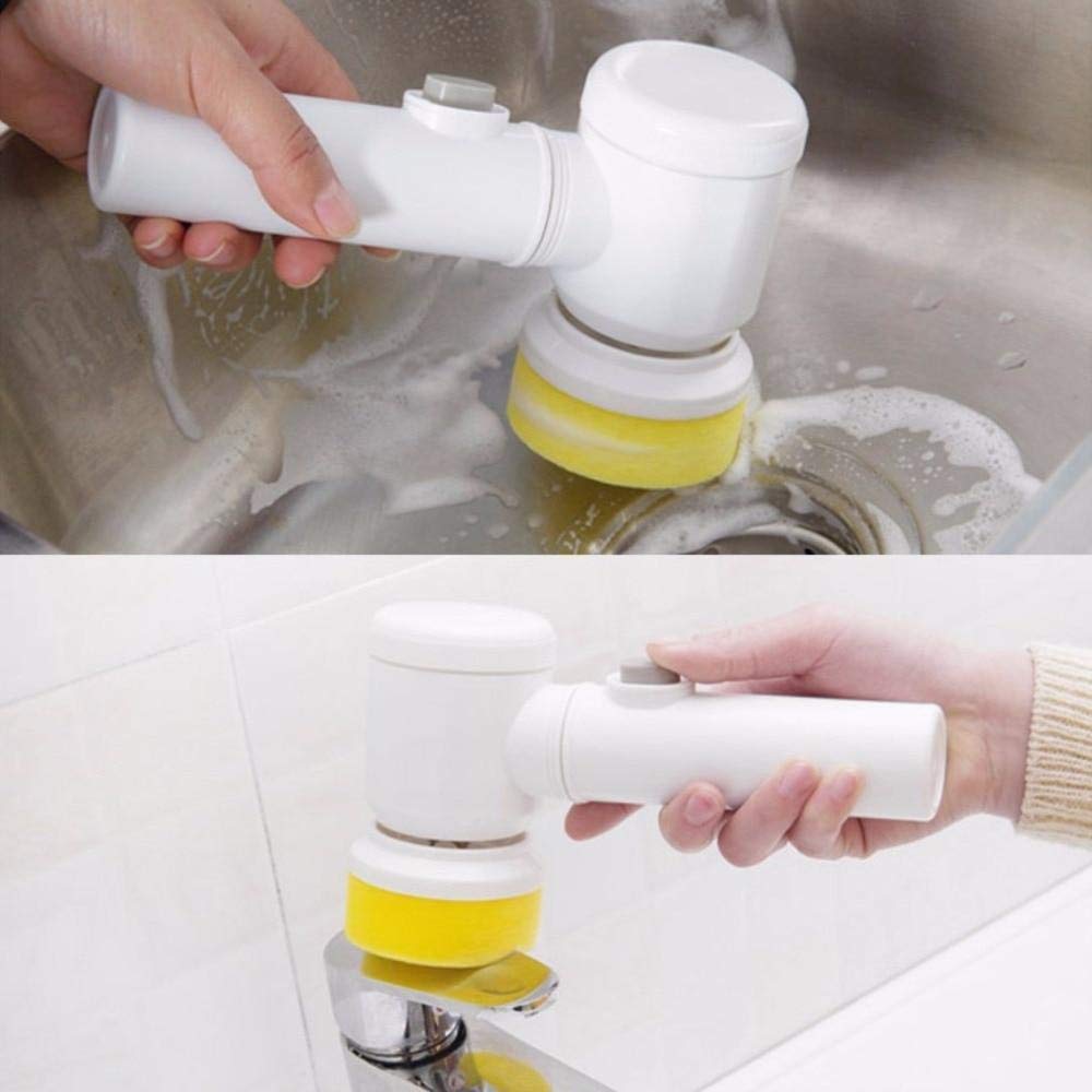 5-in-1 Power Scrub Brush | فرشاة تنظيف كهربائية 5 في 1