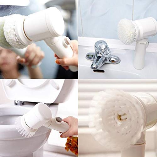 5-in-1 Power Scrub Brush | فرشاة تنظيف كهربائية 5 في 1